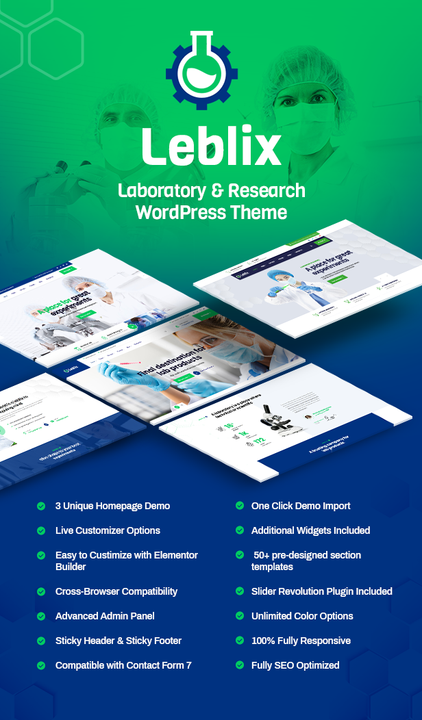 Leblix WordPress Theme